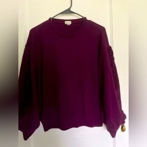 Magenta sweater size Medium